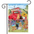 Briarwood Lane 12.5 x 18 in. Spring Day Puppies Garden Flag BLG01515